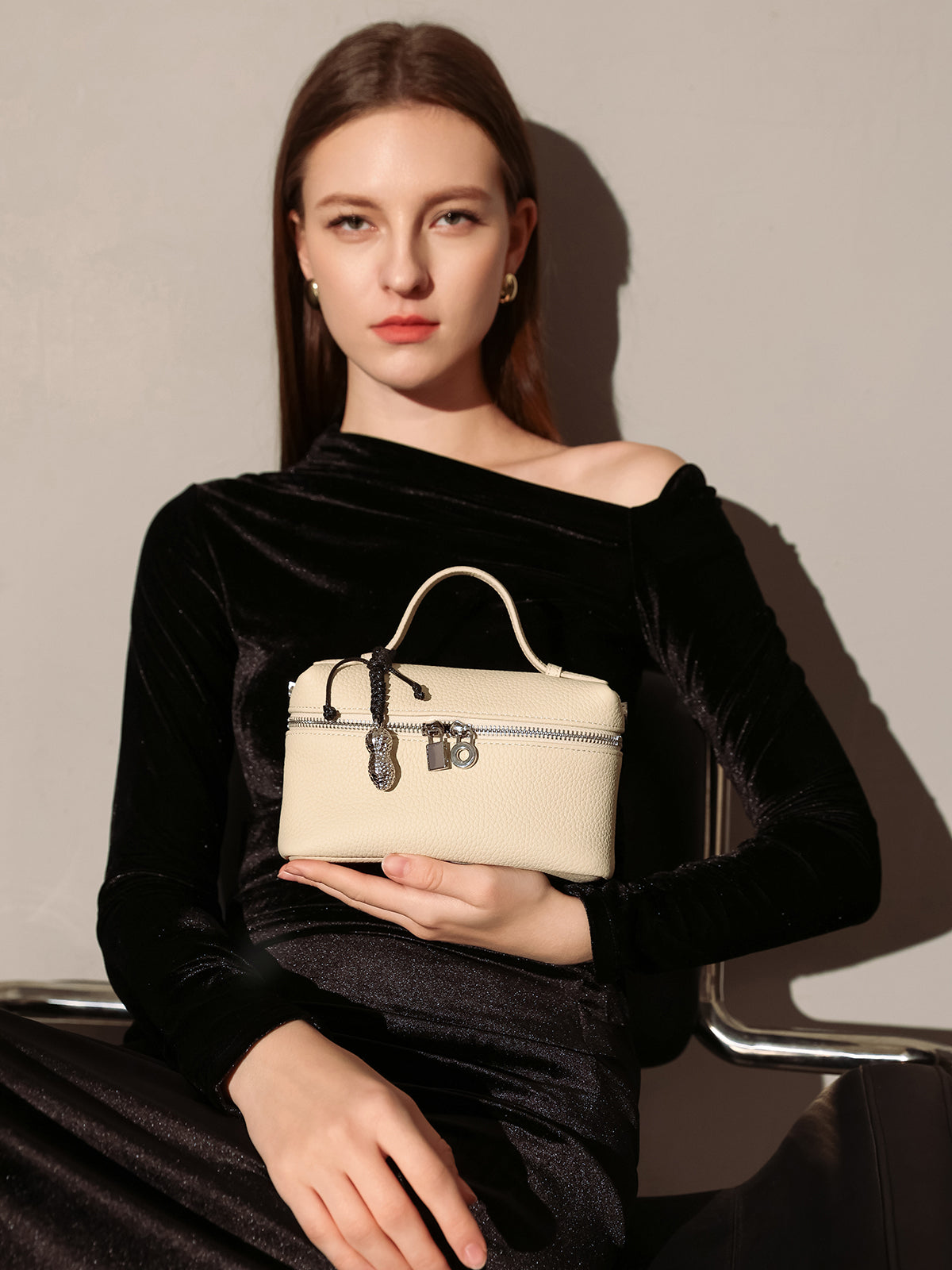 Leather Mini Cosmetic Travel Bag-6