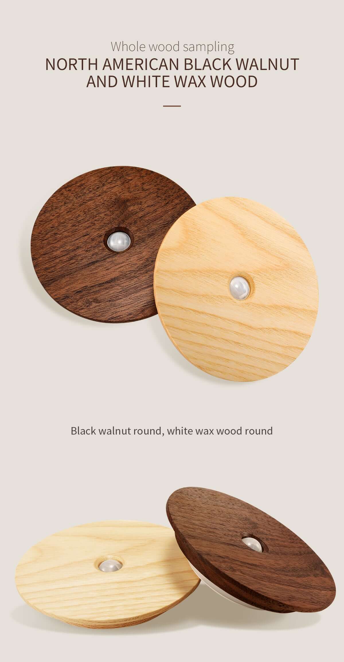 LED Wireless Rechargeable Motion Sensor Night Light-2