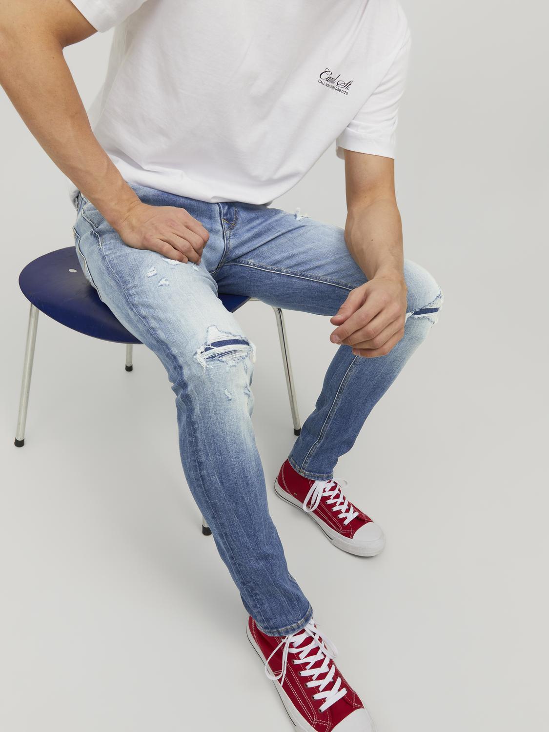 LIAM SEAL GE 484 RIPPED JEANS