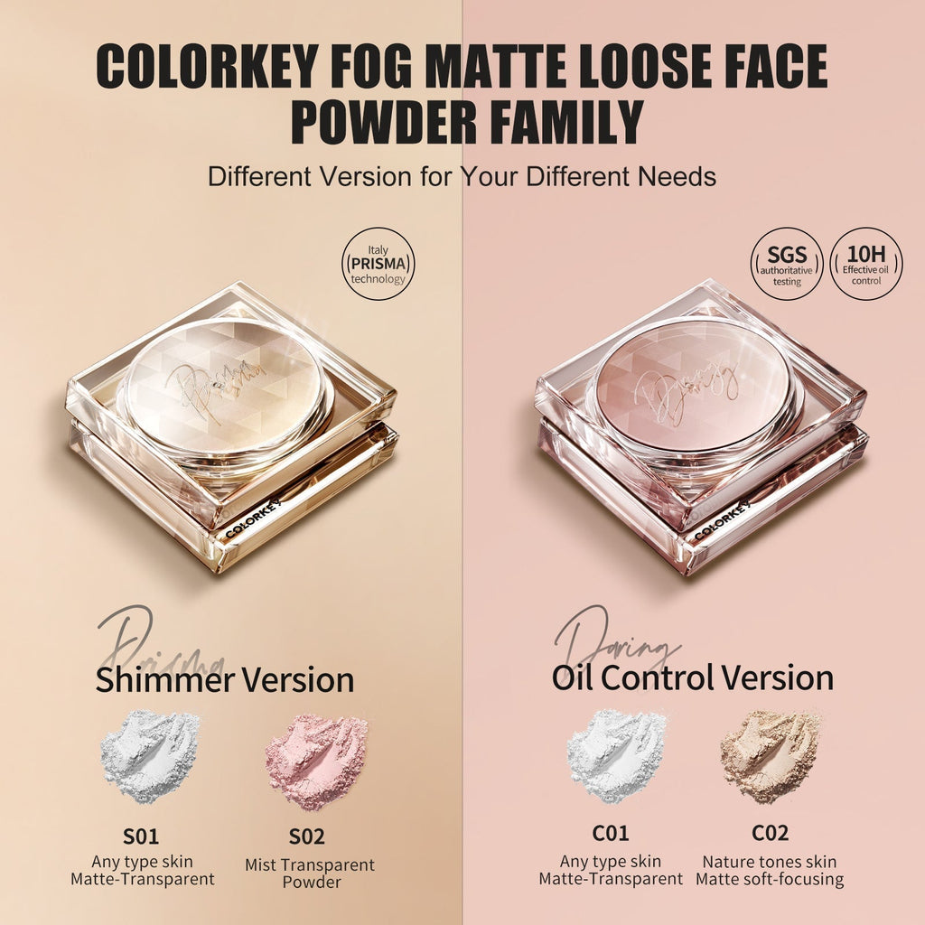 Long Lasting Loose Setting Powder Prisma S02-2