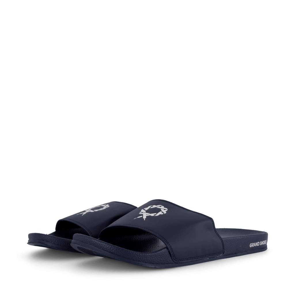 Lounge Slide Navy / White