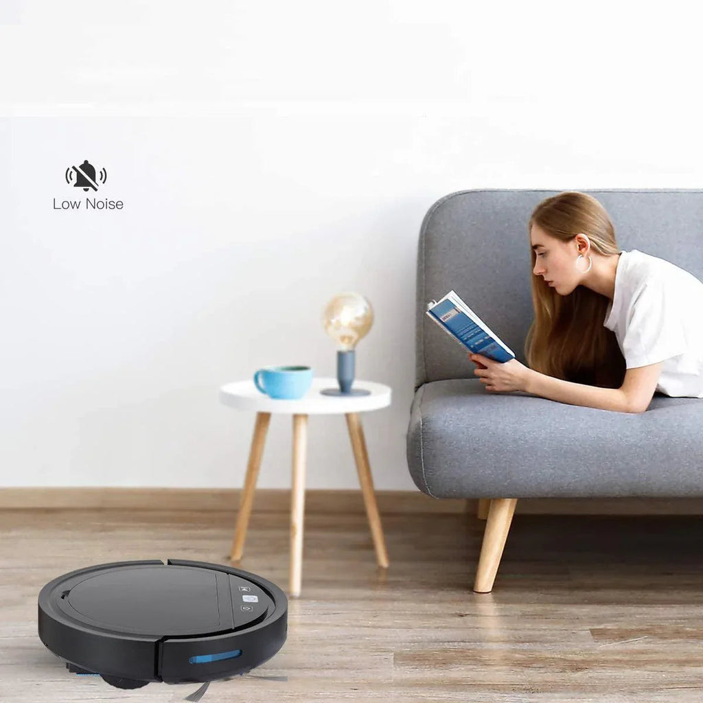 Low Noise Intelligent Smart Robot Home Sweeper Vacuum Cleaner