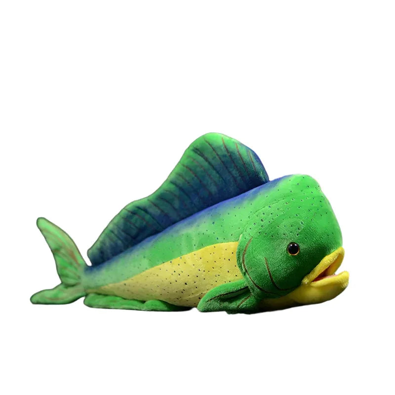 Mahi-Mahi Fish Stuffed Aquatic Animal Plush Toy Doll