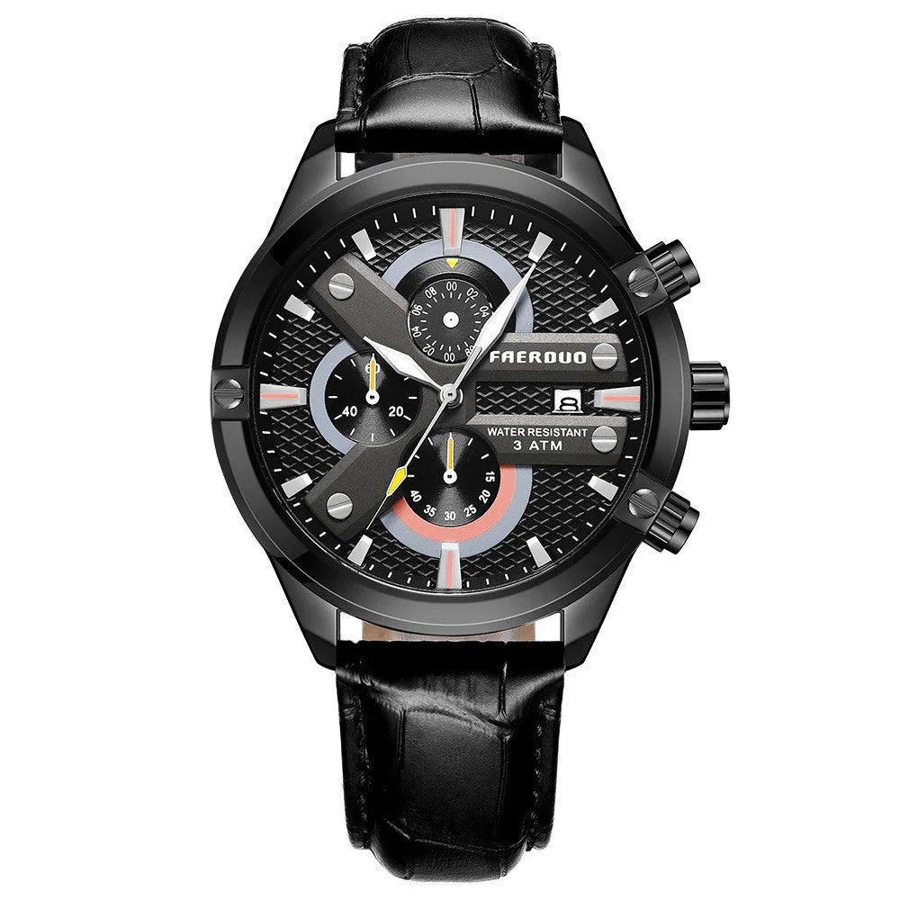 Men's Multifunctional Business 30M Waterproof Watches