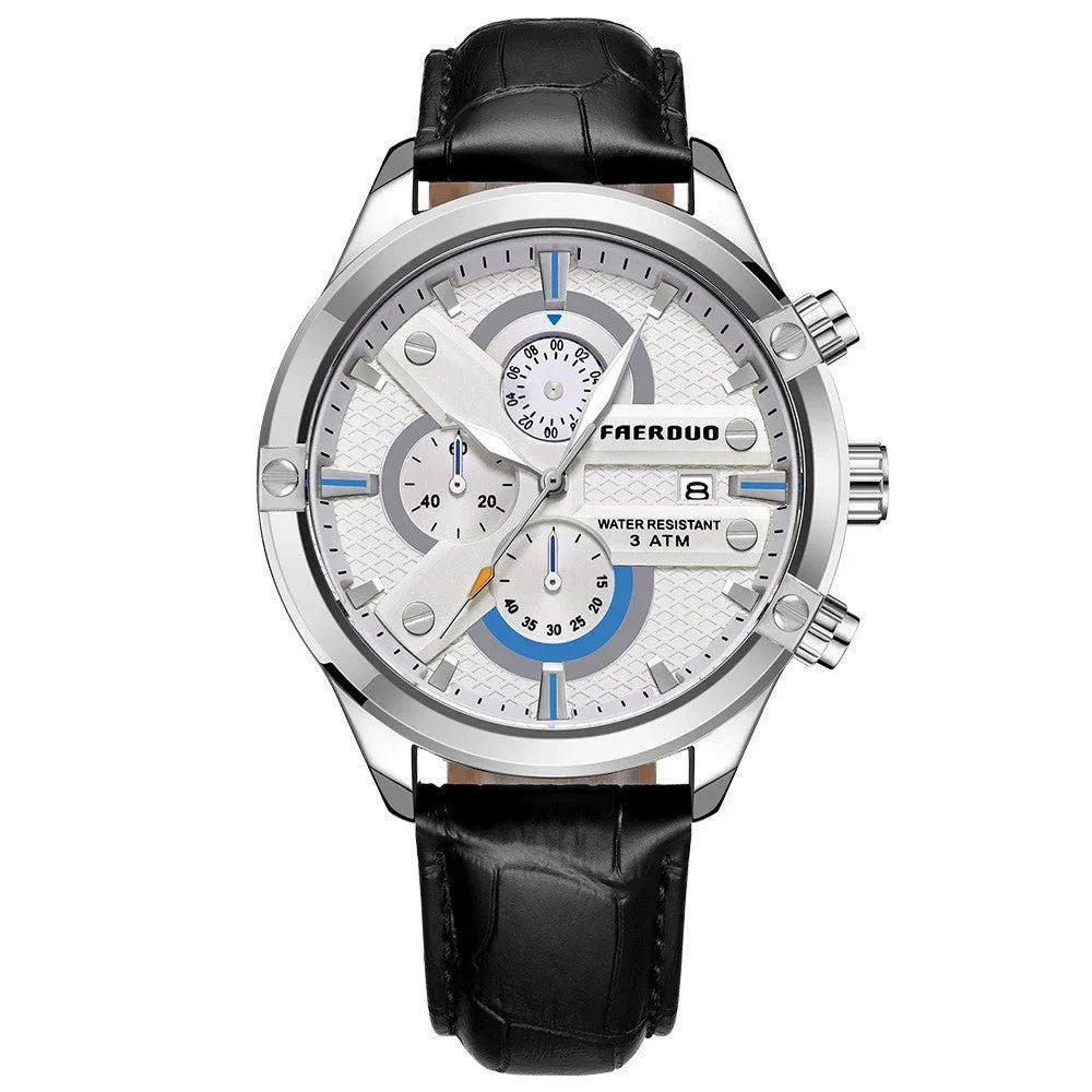 Men's Multifunctional Business 30M Waterproof Watches
