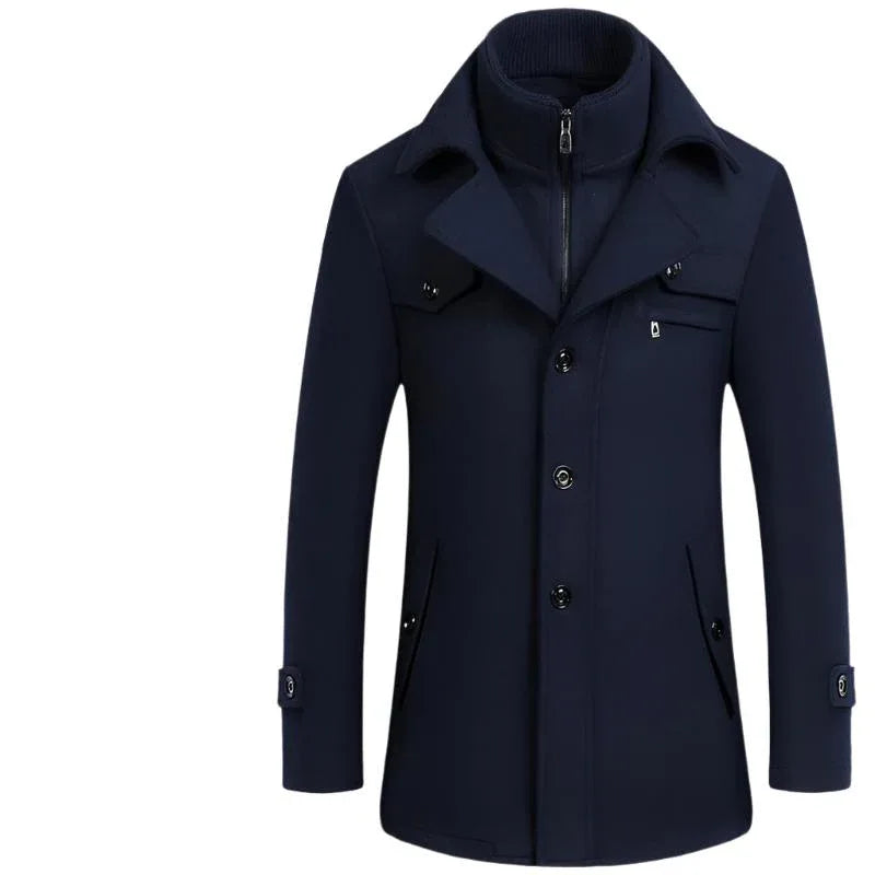 Men's Slim Fit Winter & Autumn Wool Coat