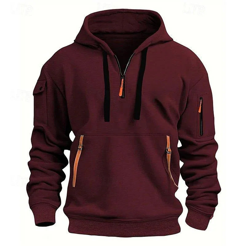 Men's Soft Comfortable Loose Fit Cotton Hoodie