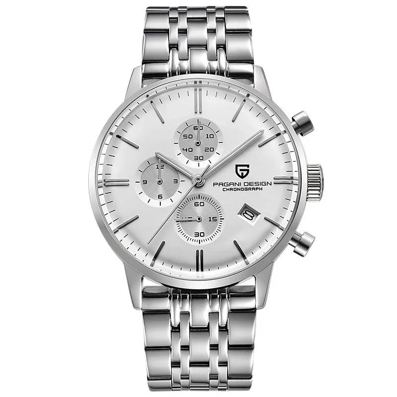 Men's Waterproof Calendar Quartz Watches