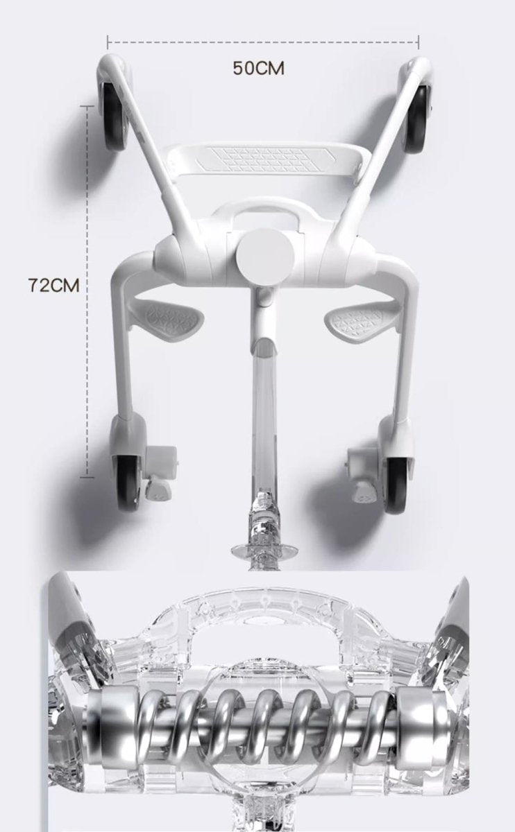 Mini Angel High-view Lightweight Foldable Pink Baby Stroller-4