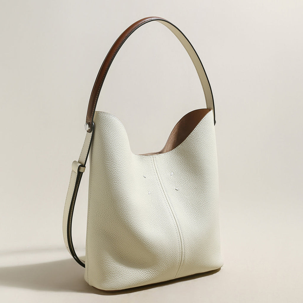 Minimalistic Spring Hobo Bucket Bag-4