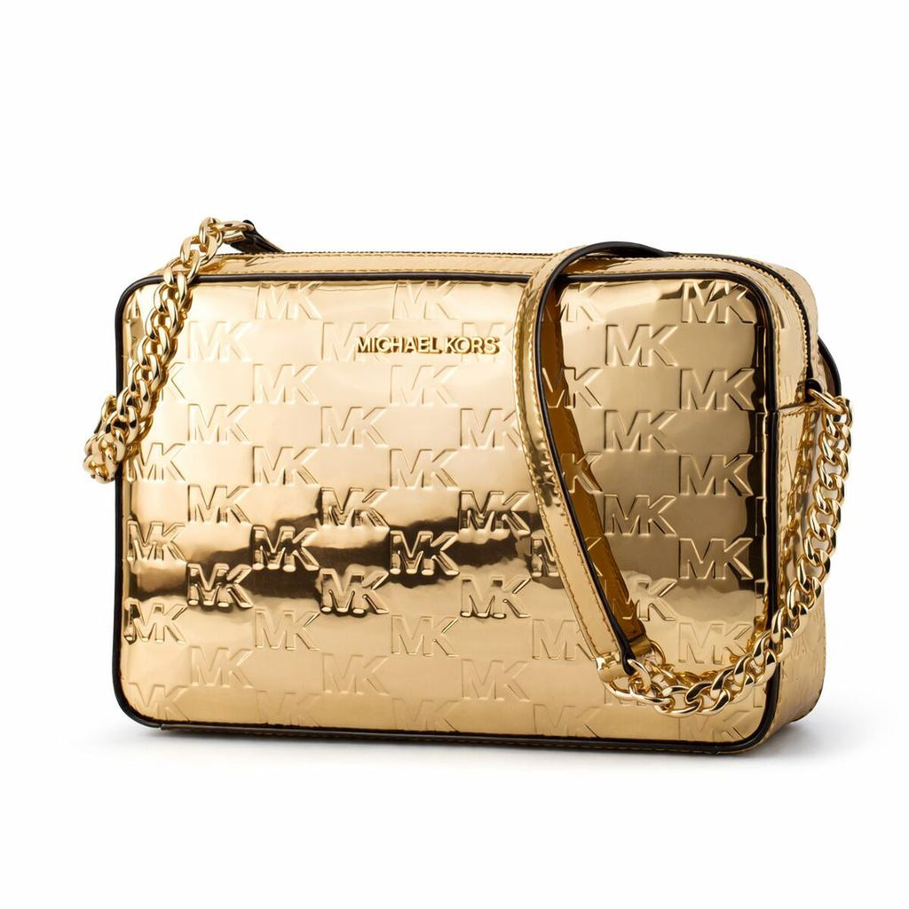Michael Kors Axelväska 35f5gttc9i Pale Gold Guld