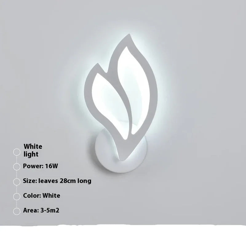 Modern Minimalist Iron Craft Wall Lamp Bedside Stairs Decorative Lamps