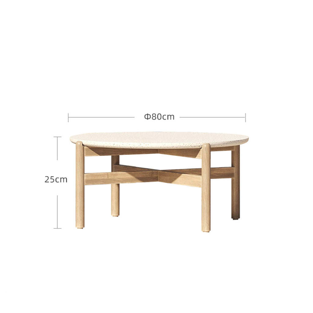 Monte Round Sand Coffee Table-3