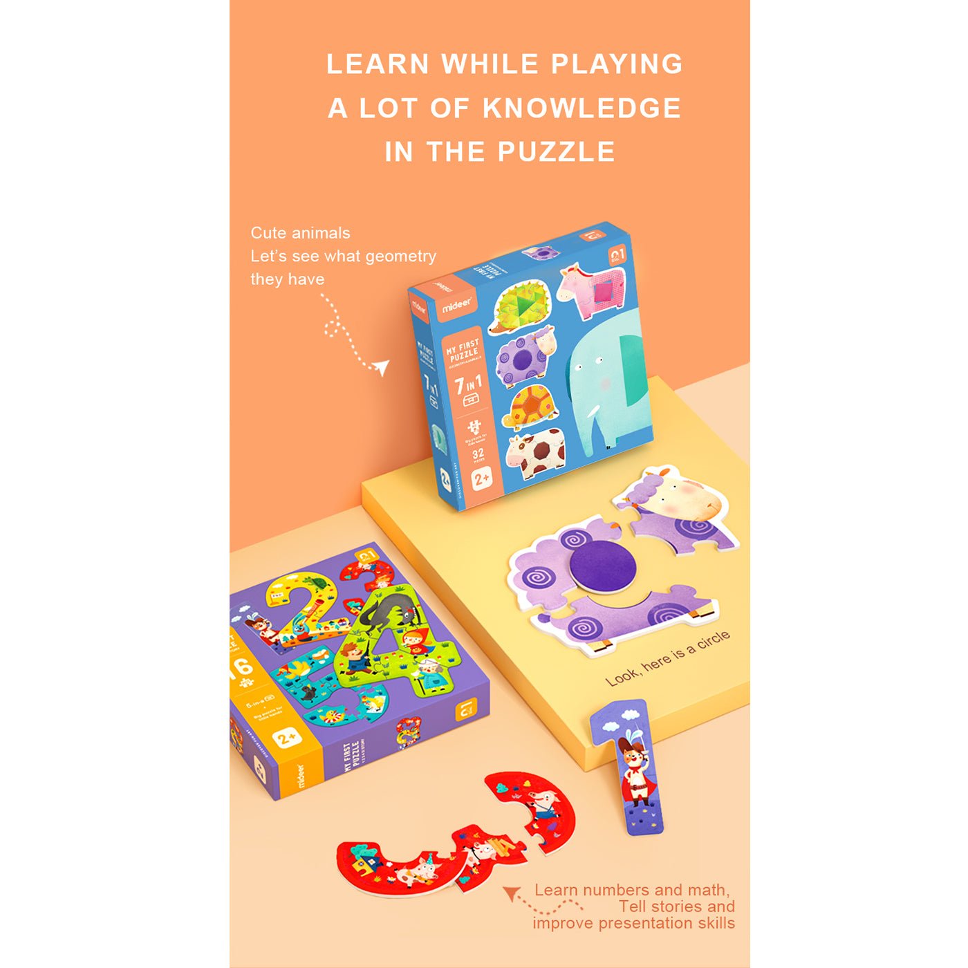 My First Puzzle - Geometry & Animal-4