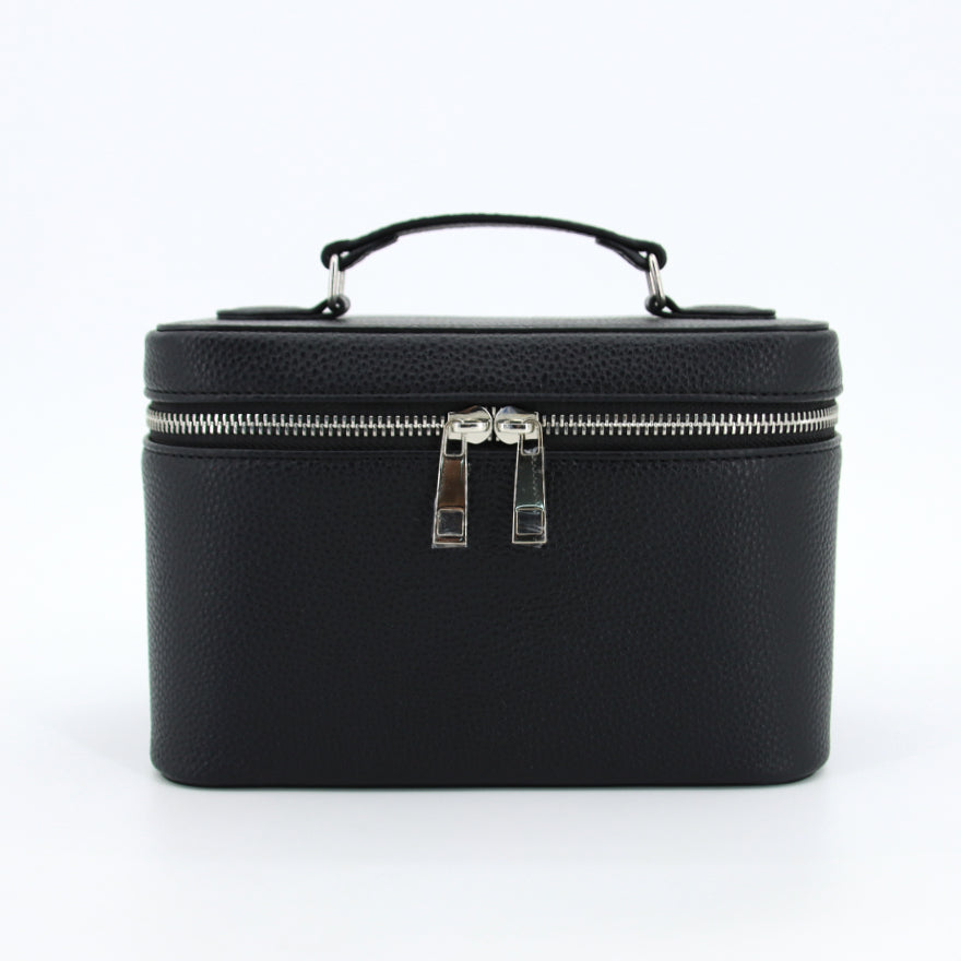 Necessär & Sminkväska – Lyxig toalettväska i läderlook (stor)