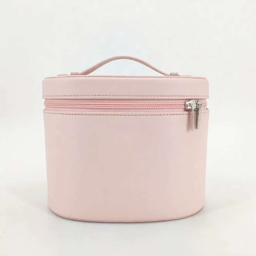 Necessär & Sminkväska – Lyxig toalettväska i läderlook (stor)