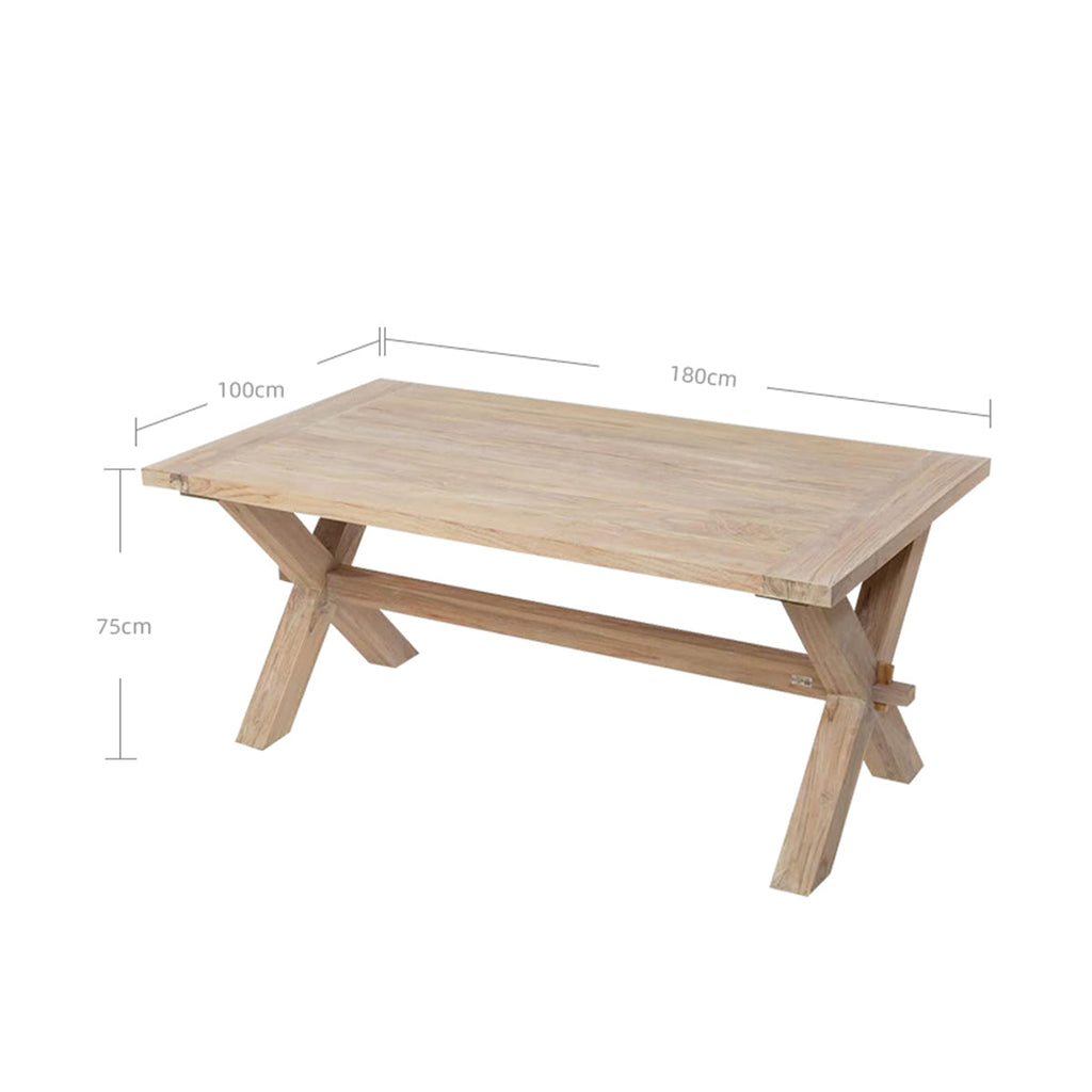 Nicara Teak Long Table-2