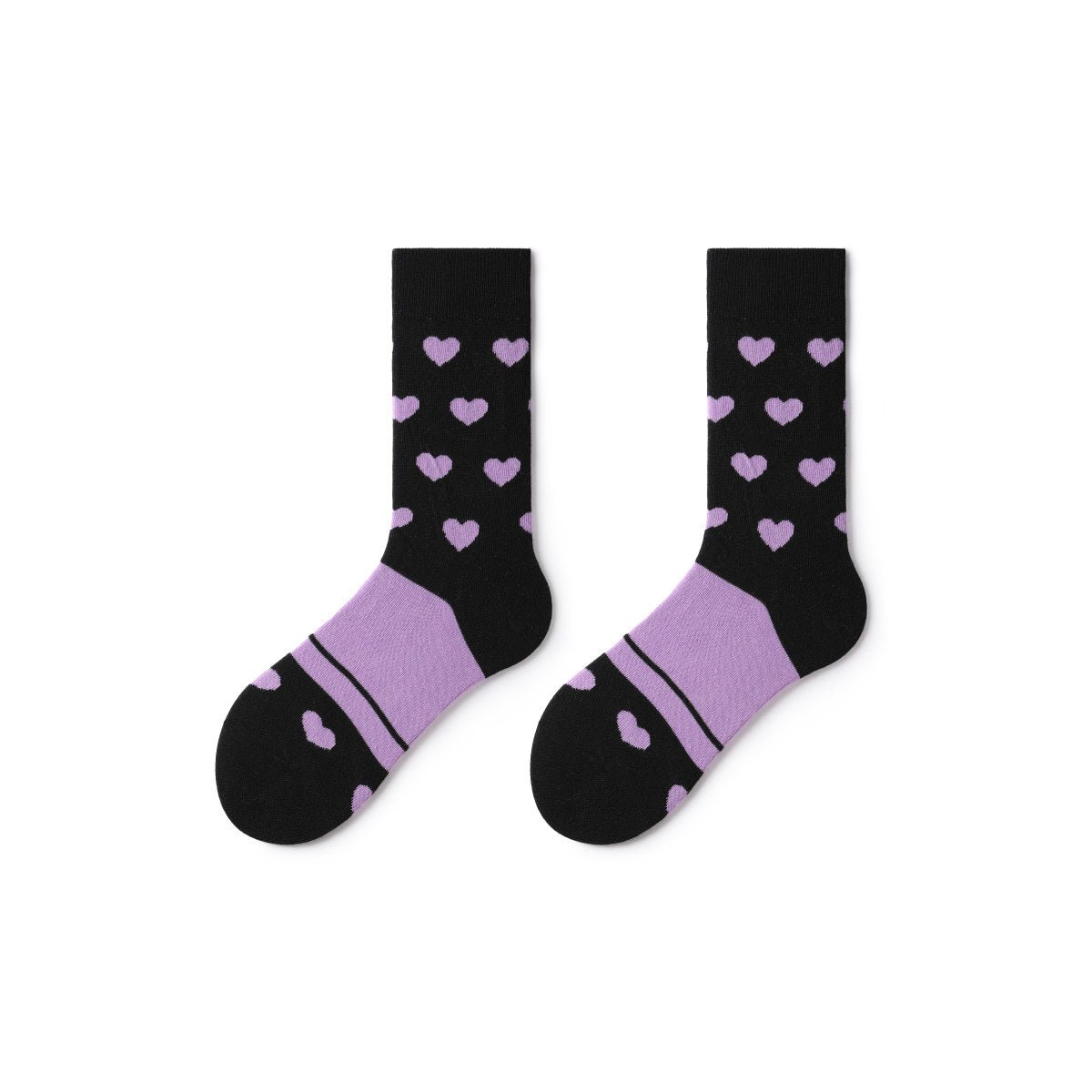 Night Love All-season Women 5pcs Crew Socks Set-3