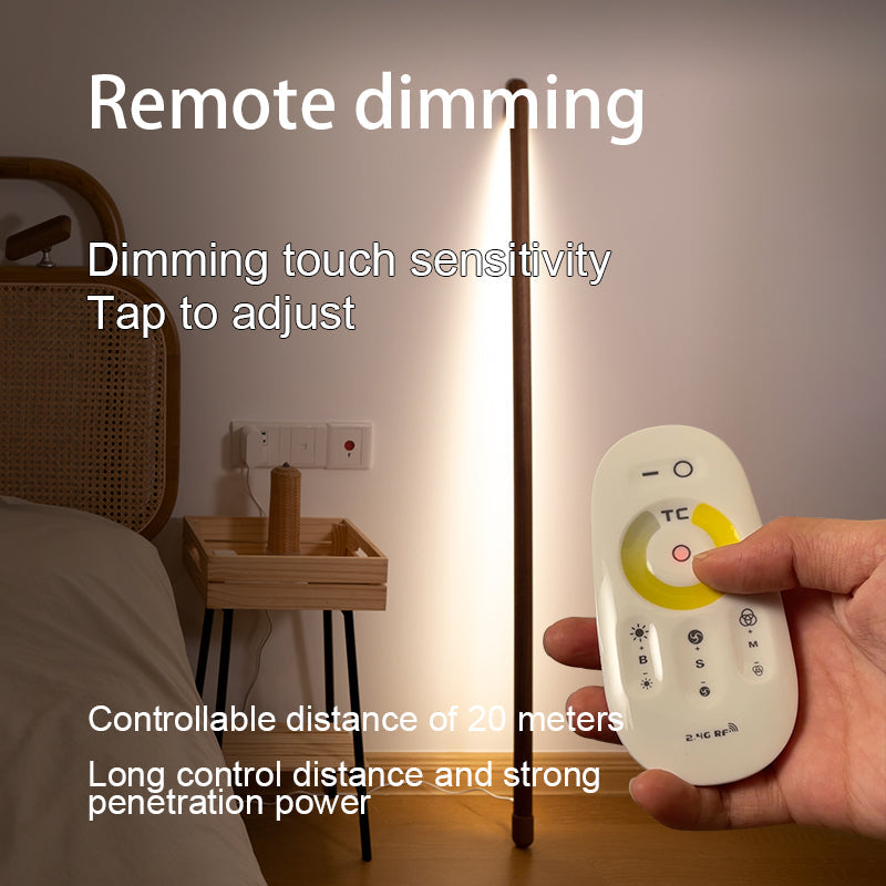 Nordic Freestanding Wood Floor Lamp-2