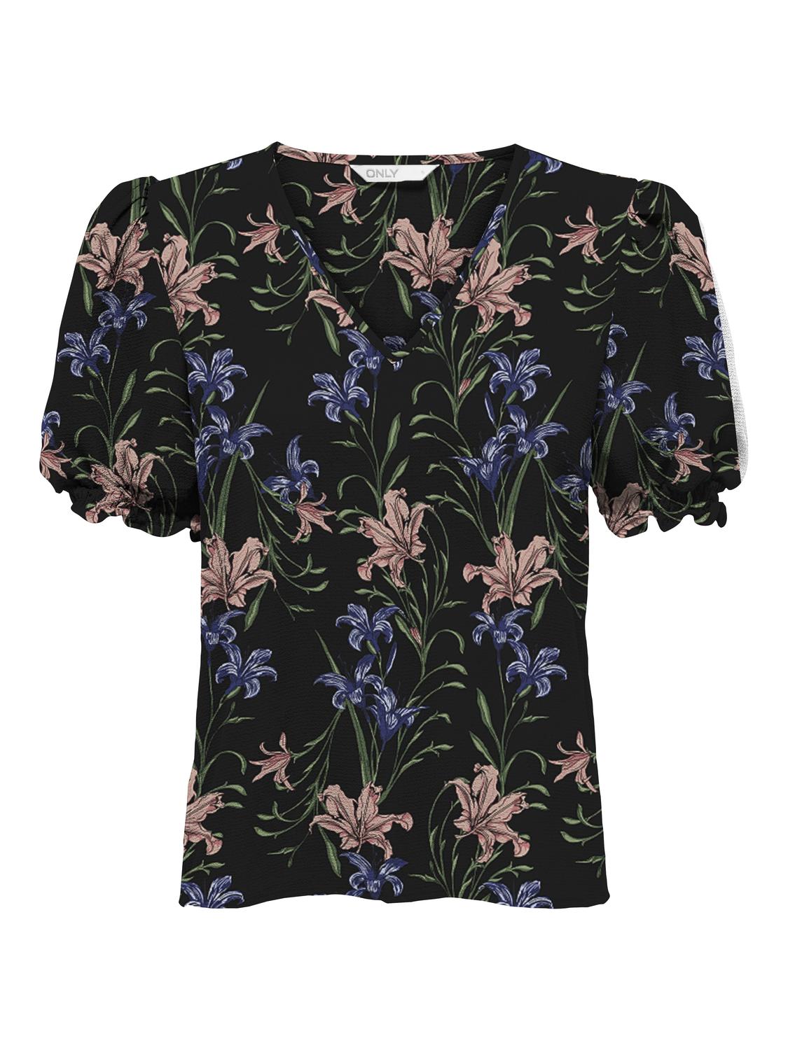 NOVA LUX SS BLAIR TOP AOP