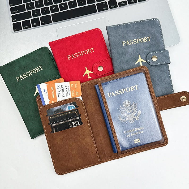 Passfodral med RFID-skydd, vattenavvisande