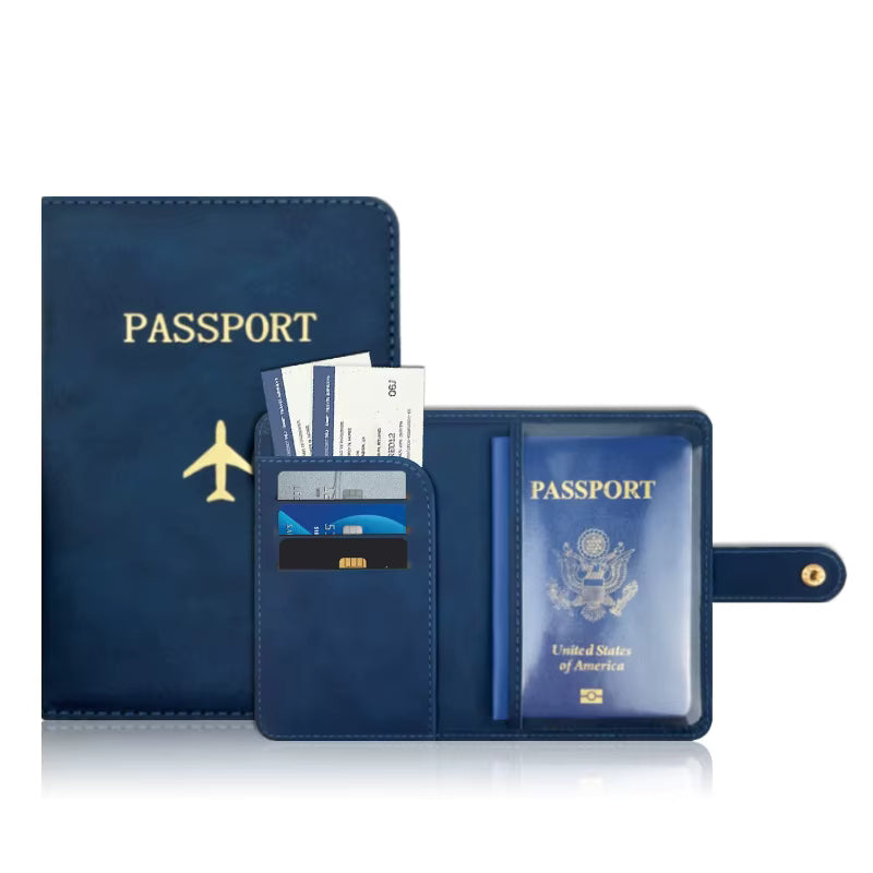 Passfodral med RFID-skydd, vattenavvisande