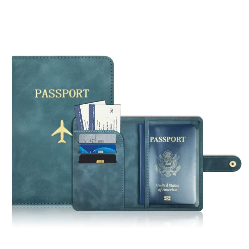 Passfodral med RFID-skydd, vattenavvisande