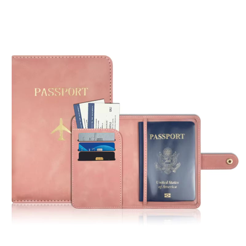 Passfodral med RFID-skydd, vattenavvisande