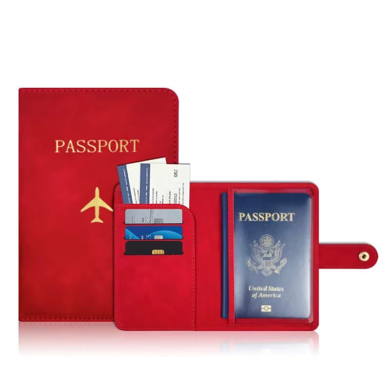 Passfodral med RFID-skydd, vattenavvisande