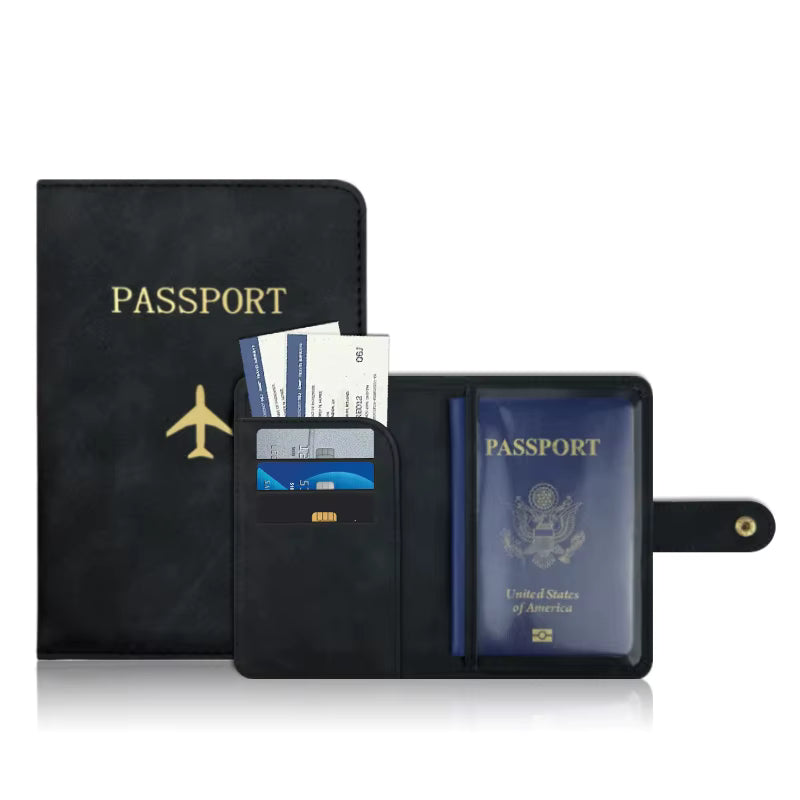 Passfodral med RFID-skydd, vattenavvisande