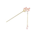 Peach Petal Poet Pink Hair Stick-0