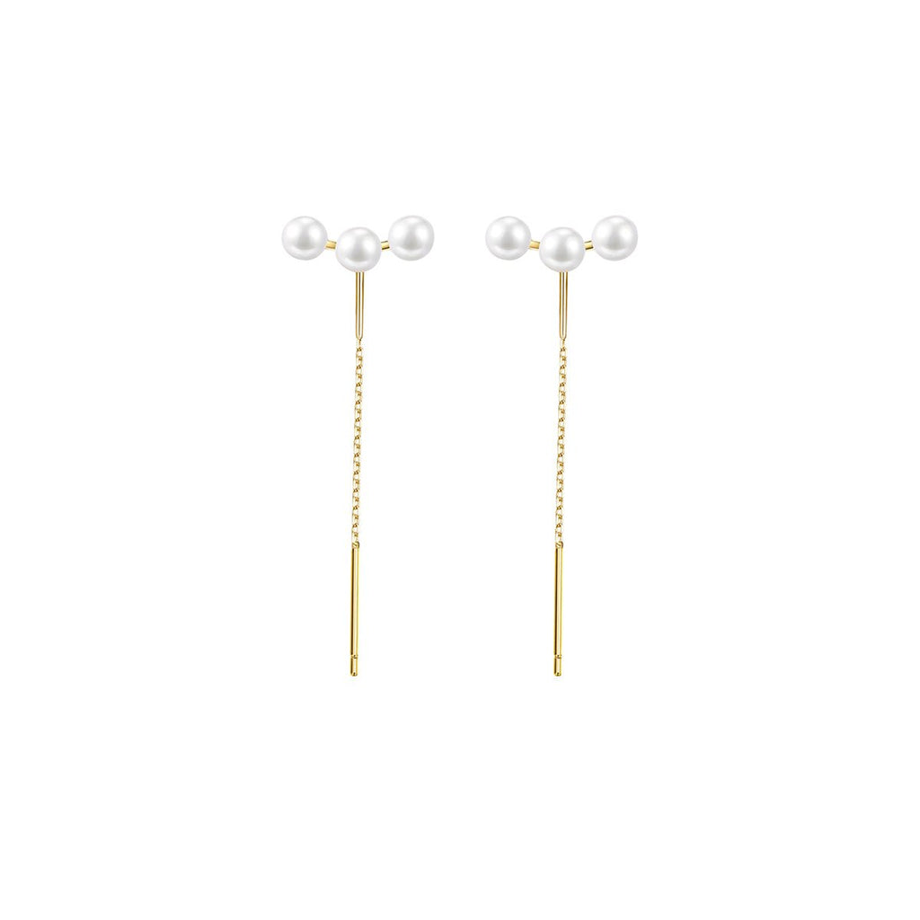Pearl Collector Gold Earrings Set-1