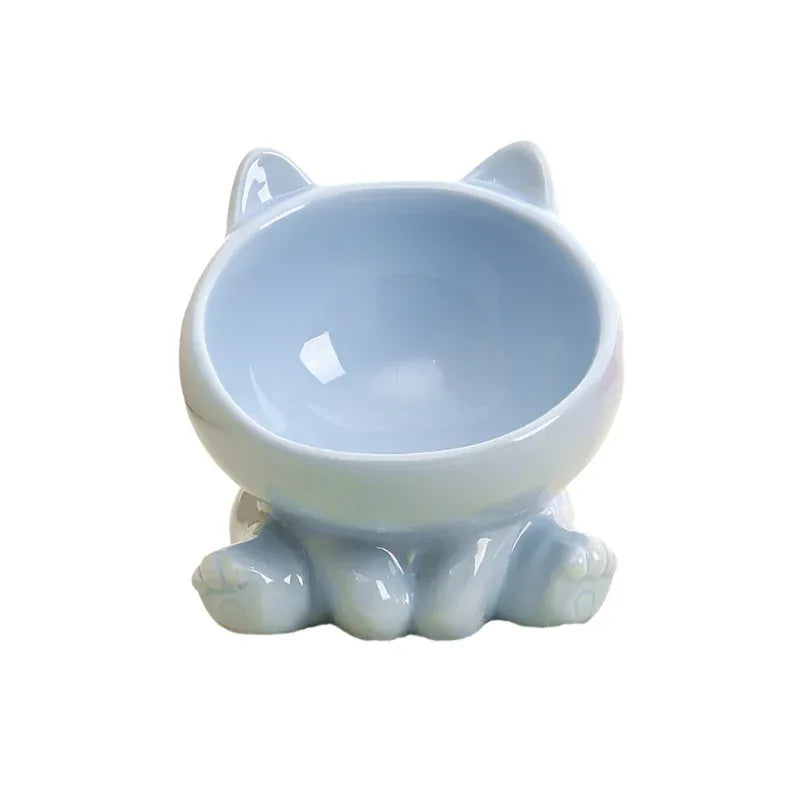 Pet Dog & Cat Ceramic Feeding Bowls