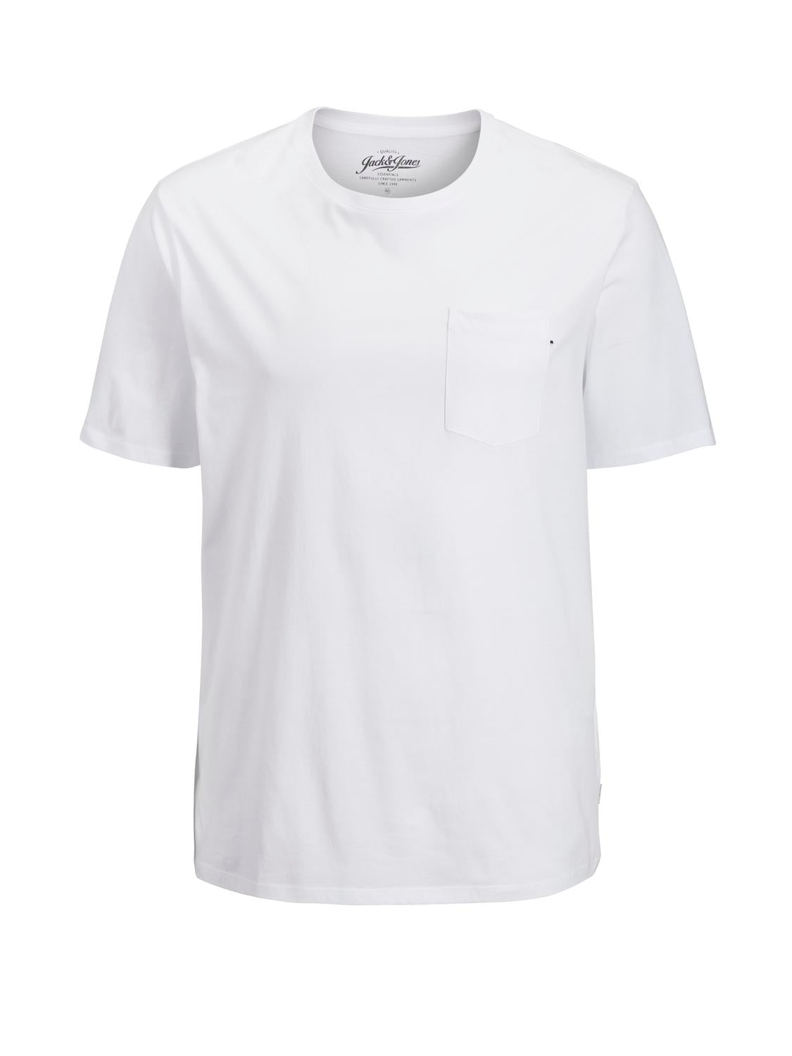 T-Shirt mit Tasche, Kurzarm, Rundhalsausschnitt