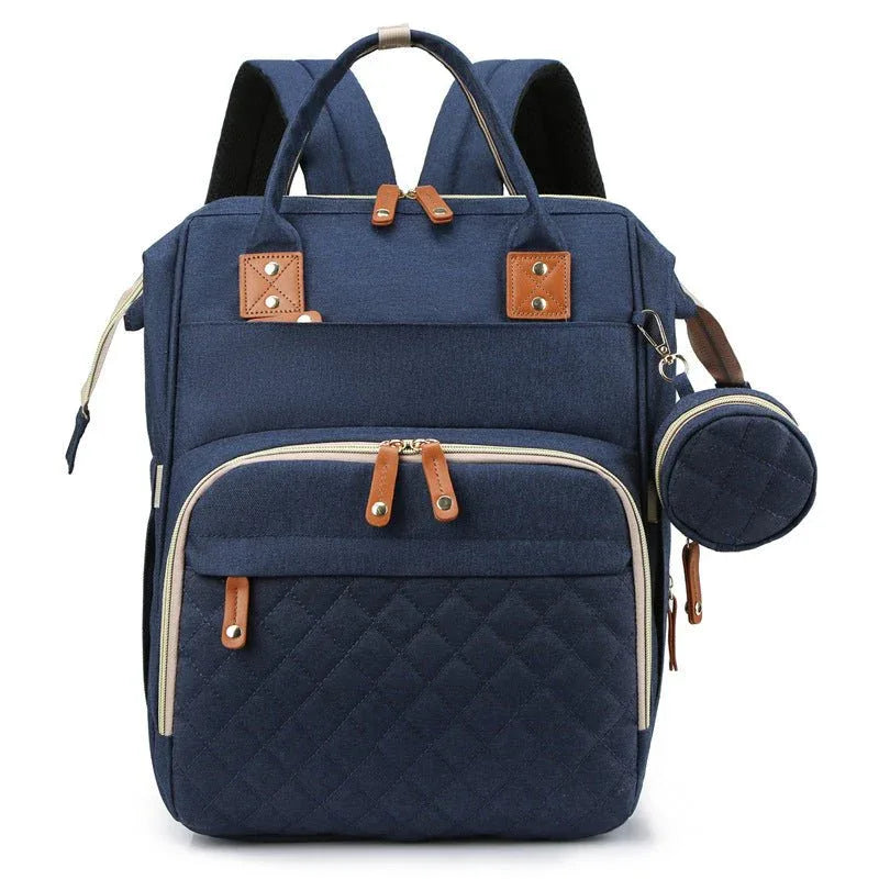 Portable Large Capacity Baby Crib Bed Diaper Bag In One