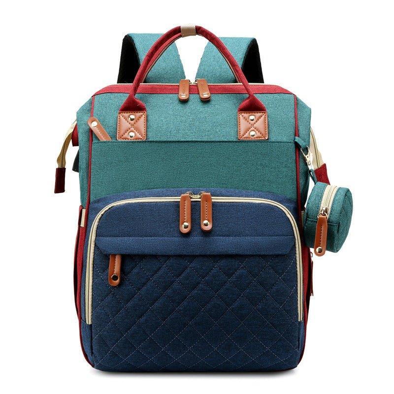 Portable Large Capacity Baby Crib Bed Diaper Bag In One