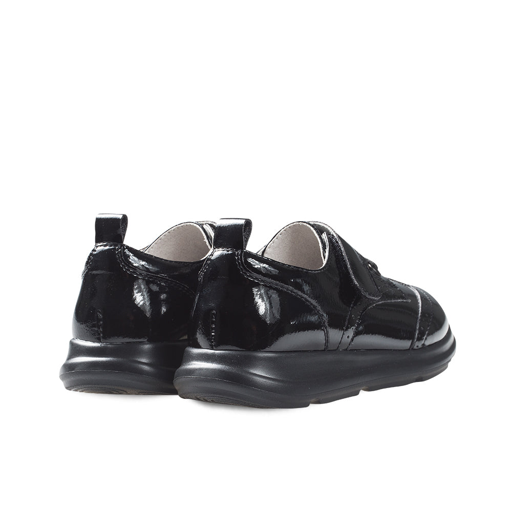Posh Kids Soft Sole Leather Brogue School Shoes-3