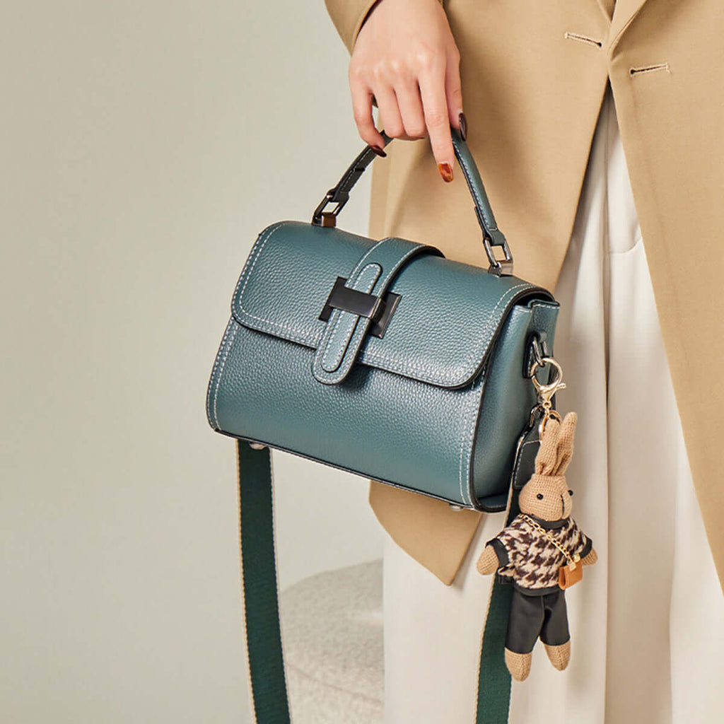 Premium Blue Satchel Bag-3