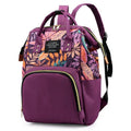 Printed Mommy Backpack Diaper Bag