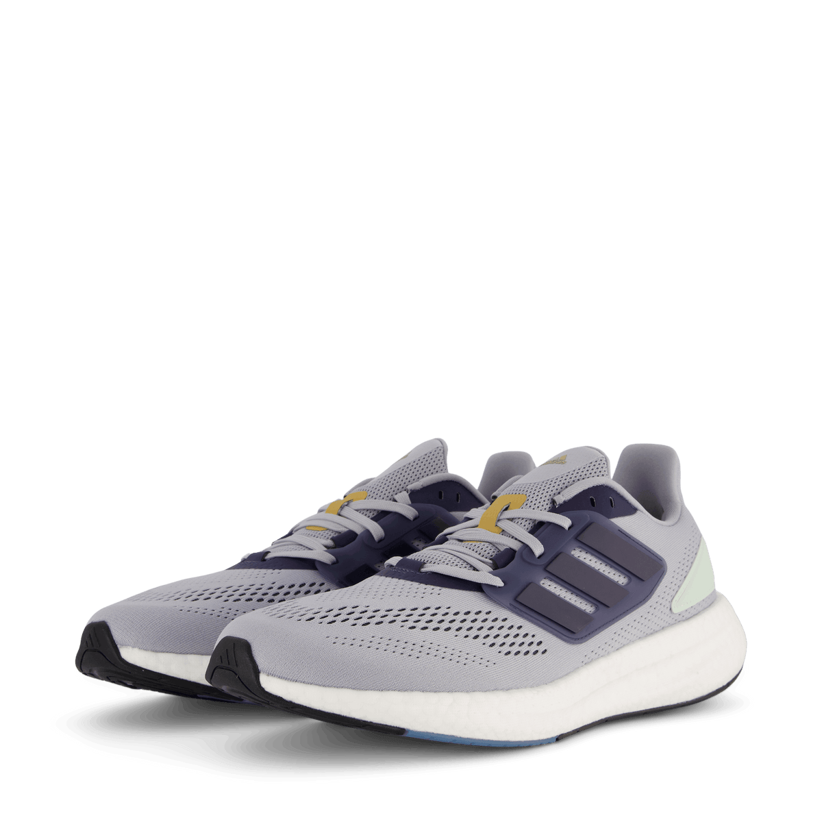 Pureboost 22 Shoes Halo Silver / Shadow Navy / Linen Green