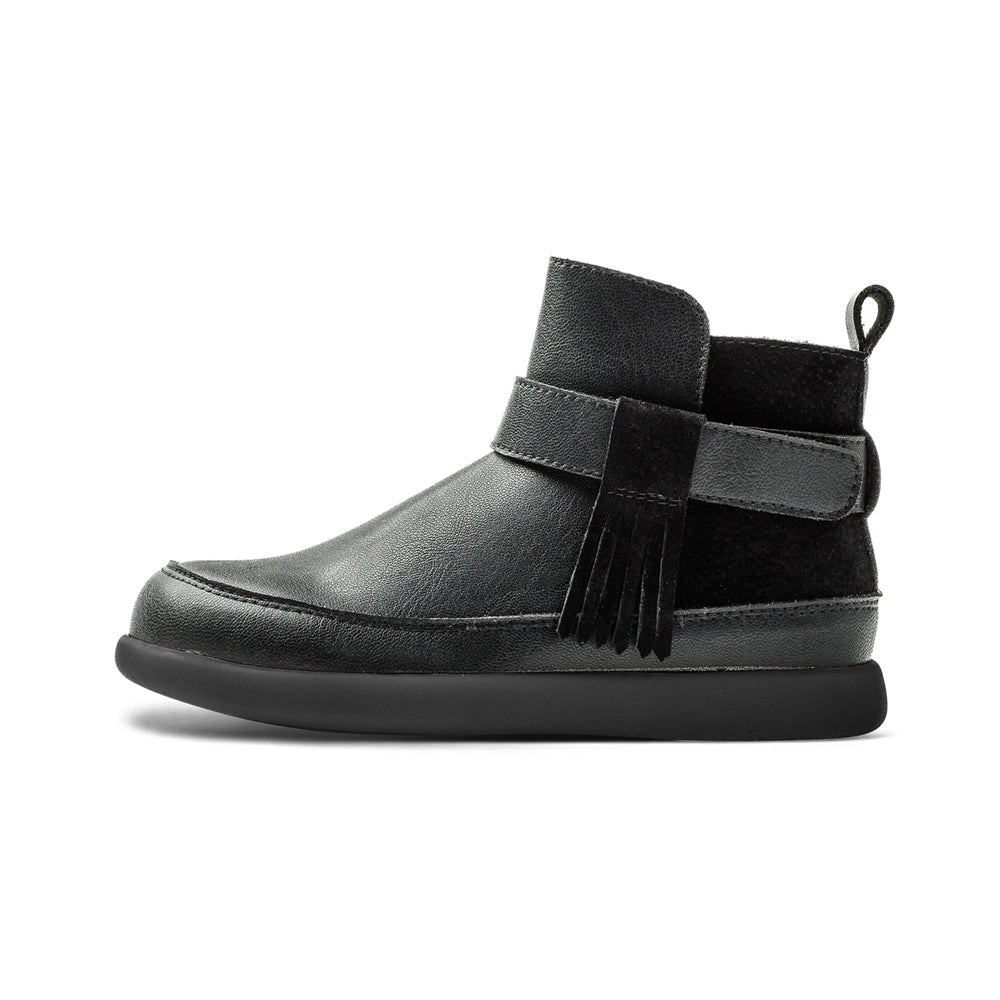 Reese Tassel Non-Slip Kids Ankle Boots-0