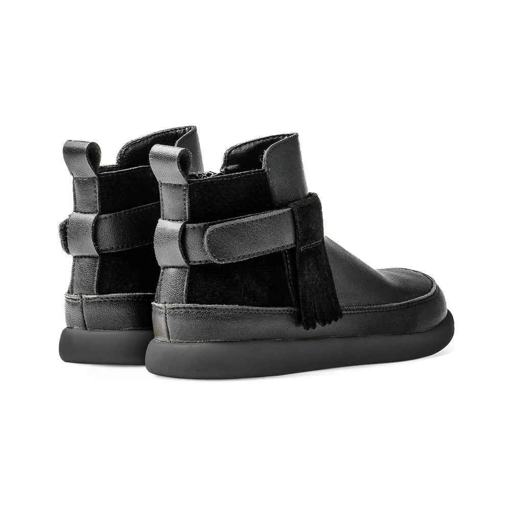 Reese Tassel Non-Slip Kids Ankle Boots-3