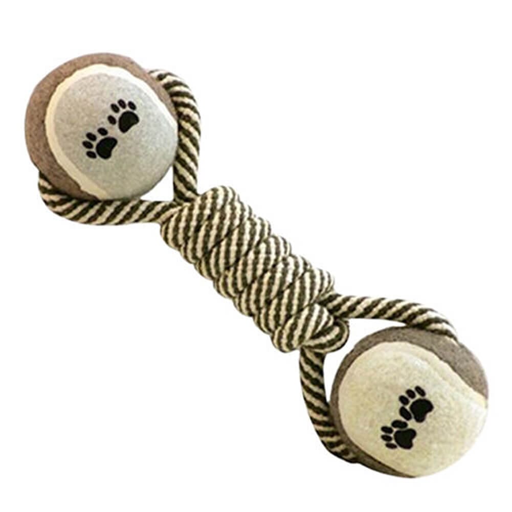 Rephantel Med Tennisbollar - Hundleksak