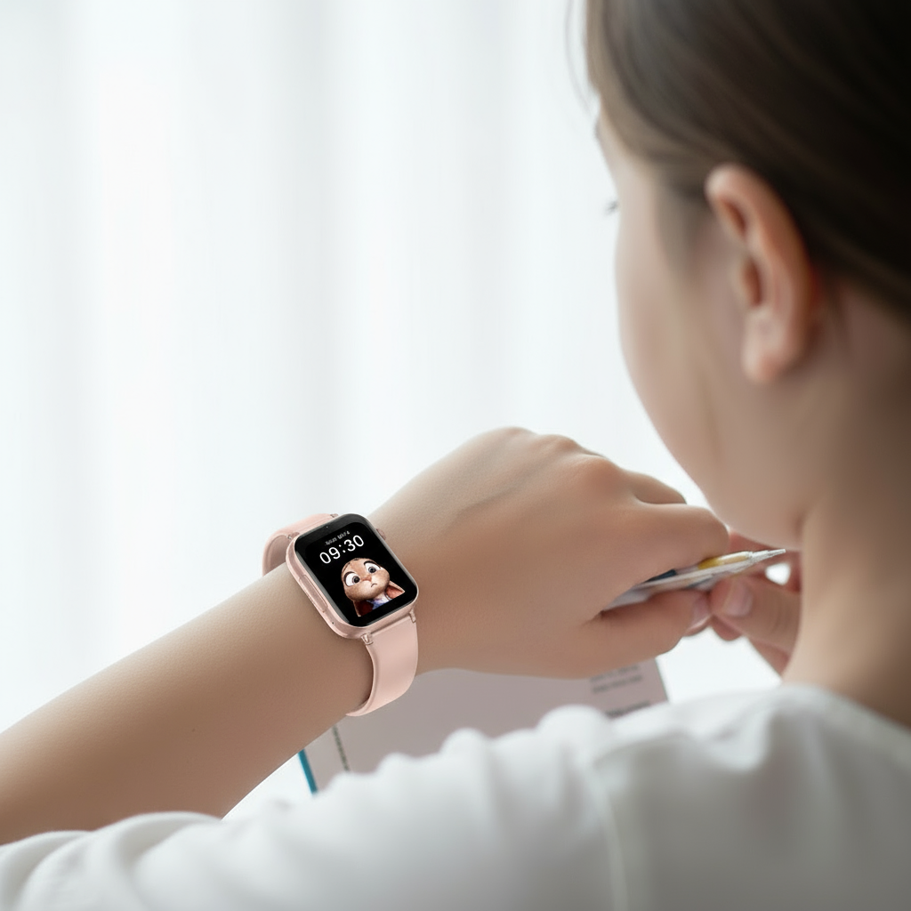 Smartklocka för Barn med GPS-spårning, Videosamtal & SOS