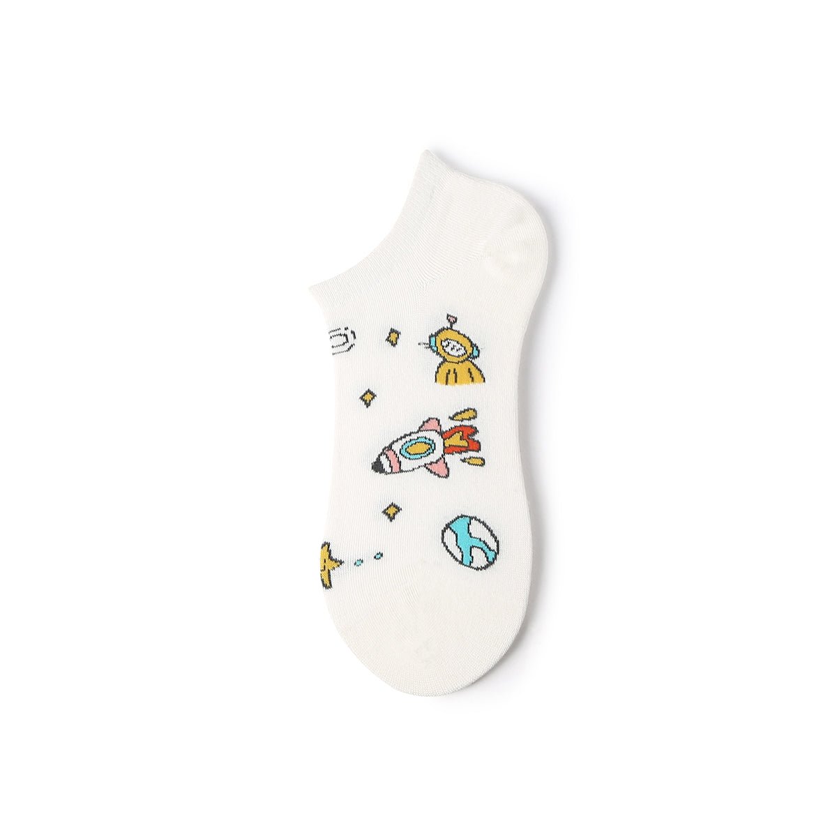 Sci-Fi Game Summer Women 5pcs Ankle Socks Set-2