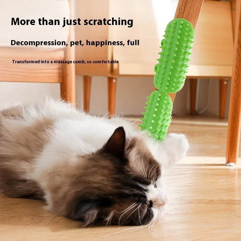 Scratching Grooming Self Cleaning Massage Cat  Kitten Toys