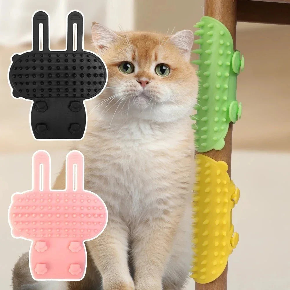 Scratching Grooming Self Cleaning Massage Cat  Kitten Toys