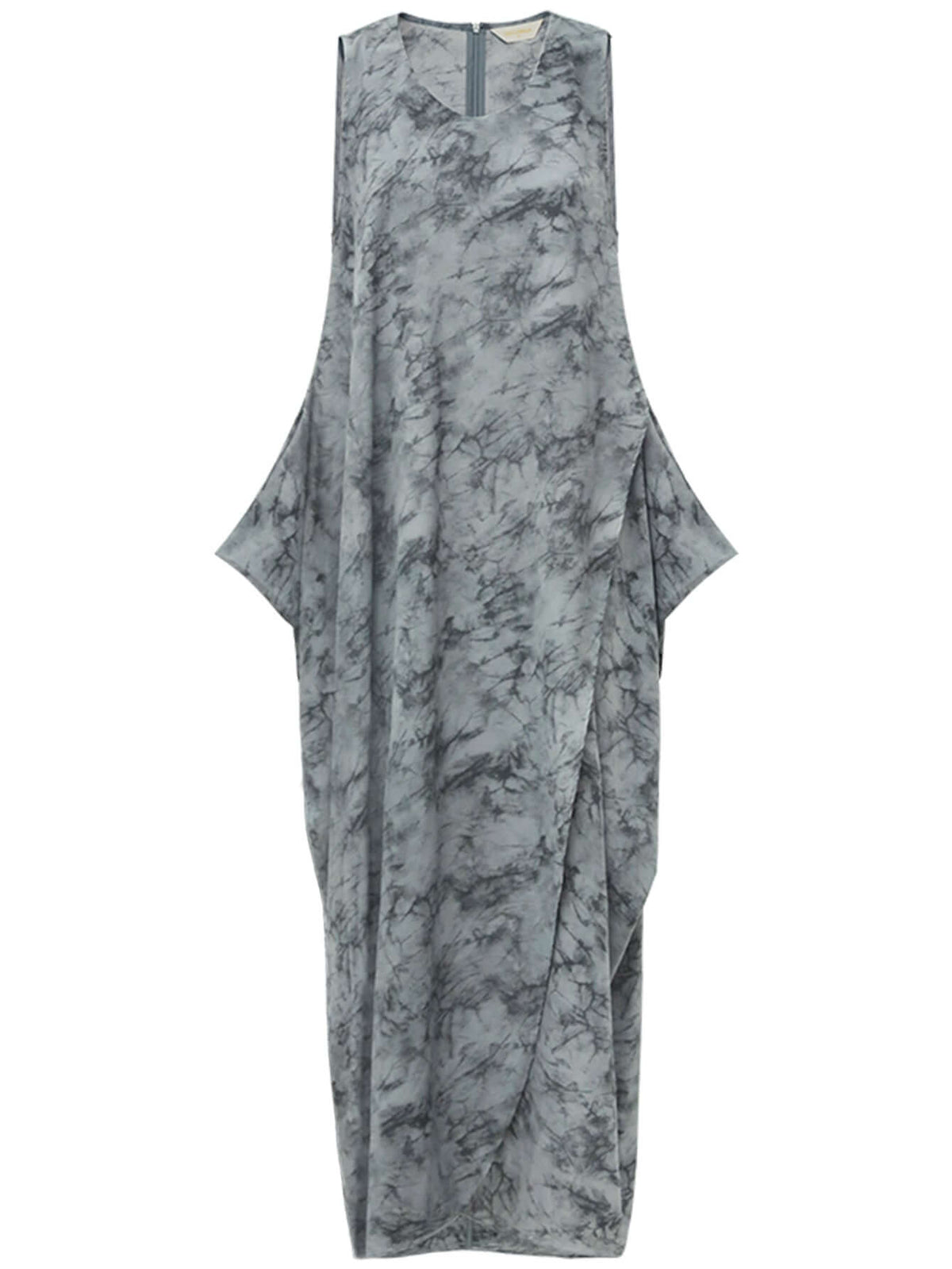 Serene Zen Tie-Dye Print Tank Dress