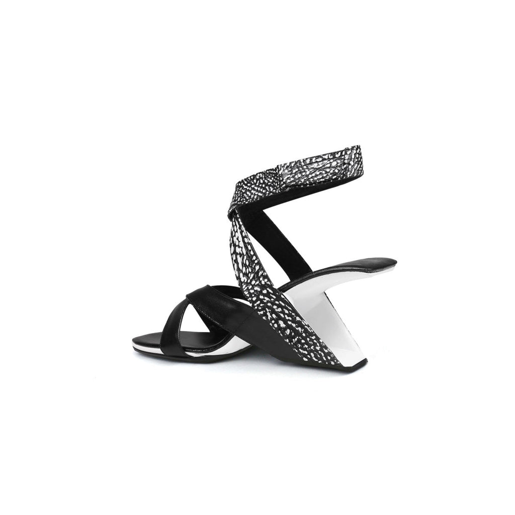 Sexy Criss Cross Ankle Strap High Heels-2