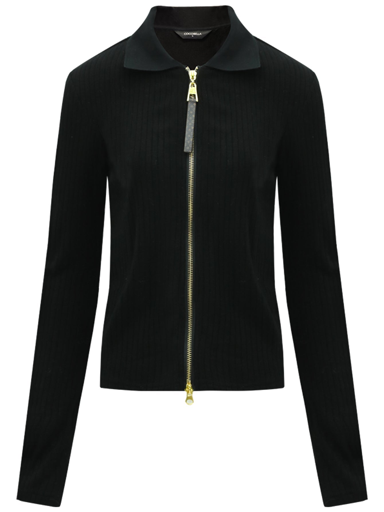 Sexy V-Neck Double Zip Cardigan-3